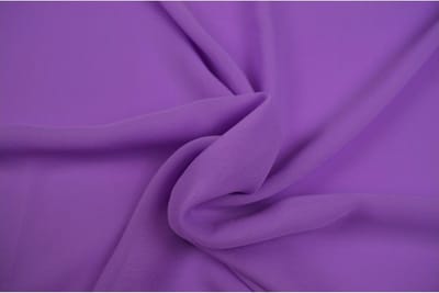 50 meter chiffon stof - Lila - Voile - Vitrage - 150cm breed