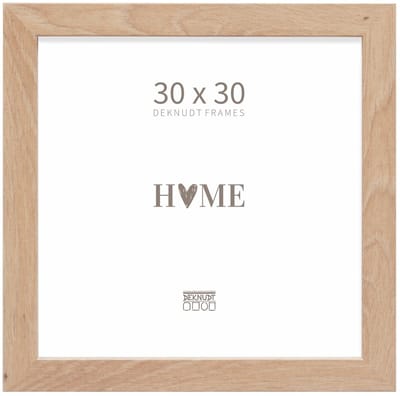 Deknudt Frames fotolijst - S45SH1 - naturel hout - fotomaat: 30x30 cm