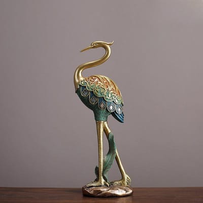 Geschilderde Kraan Woonkamer TV-meubel Entree Bureau Wijnkast Ornamenten Hars Thuisgebruik Ambachtelijke Decoraties Duurzaam