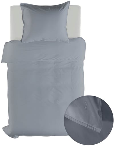 Yellow Dekbedovertrek Suite Nairobi - Gewassen Katoen - Delicate Blue - 140x200-220 cm - 100% Gewassen Katoen - Eenpersoons