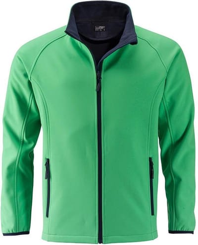 James and Nicholson Heren Promo Softshell-jasje (Groen/Zwaar)