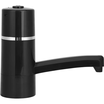 Automatische Draadloze Oplaadbare Elektrische Gallon Fles Waterpomp Drinkwater Dispenser black