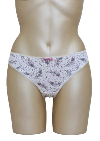 Freya - Amy Antique - string met bloemetjesprint - maat XS / 34