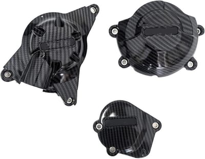 Motor Beschermhoes - Chassis Bescherming - Motor Beschermen - Glasvezel Composiet - 1 Set - Zwart