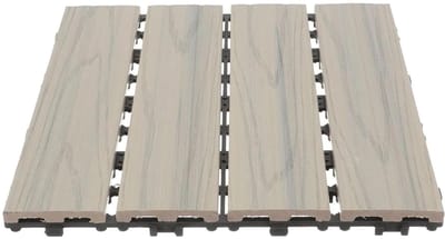 Terrastegels Buiten - Hout Kunststof - Tuin Balkon - Waterdicht Antislip - 10 Stuks - Niet gespecificeerd