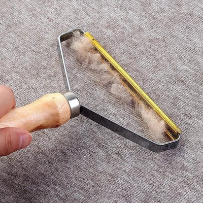Haar Schraper - Haar Remover Koperen - Borstel Hoofd Bal Remover -Kleren Haar Remover
