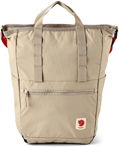 Fjällräven schoudertas rugzak High Coast Totepack 23L FOSSIL Taupe