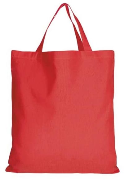 Katoenen tas 38x42cm - 10 stuks - Duurzame boodschappentassen in 28 kleuren