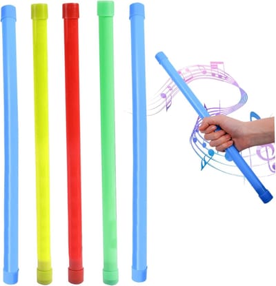 Geluidsbuis Speelgoed - Grappige Lachstok - Sensorisch Spel - Set van 5 stuks - 405 cm lang - Willekeurige kleuren