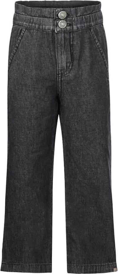 Koko Noko Meisjes Jeans broek met wijde pijpen Grijs maat 104