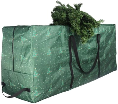 QTTVBTNA Kerstboom opbergzak - 122*38*51cm - waterdicht en insectenbestendig - duurzame kerstdecoratie opslag met rits en handvat