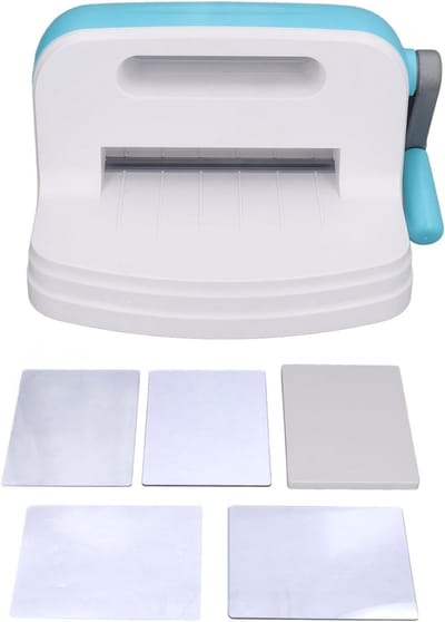 Snijmachine - Papier Snijder - Huisdecoratie Maken - Bladeloos Ontwerp - 10.8 x 9.4 x 6.7 - Grijs
