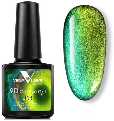 Venalisa UV Cat Eye Gellak - 7.5 ml - J04 - Glitter Gellak - Cat Eye Gellak - Gellak Cat Eye - Gellak Kleuren - Venalisa Gellak - Gellak Nagellak