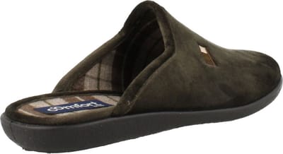 Comfort Plus Heren Pantoffel | Kaki | Maat: 41