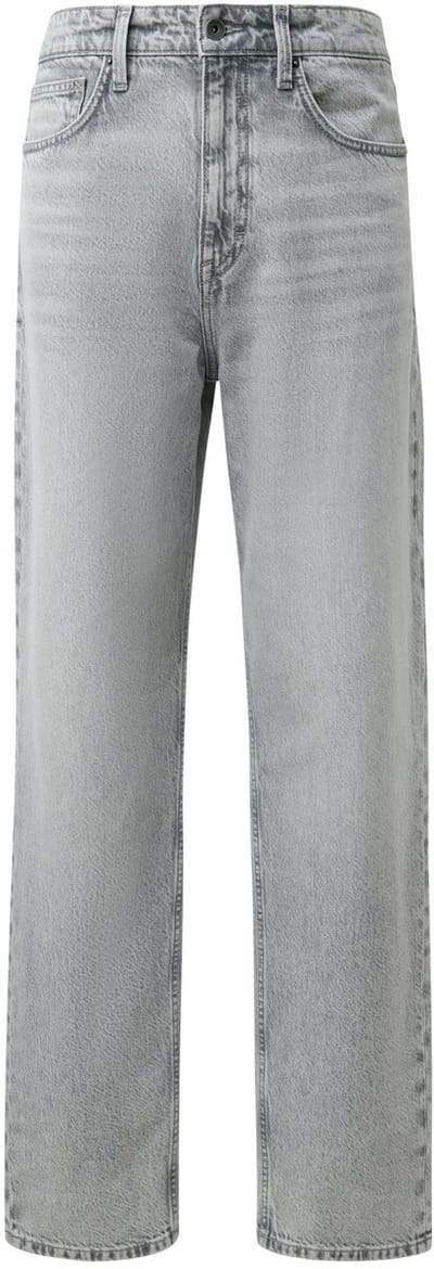 Q/S designed by - Heren broek - Maat W33 x L32 - Mannen - GRIJS - katoen
