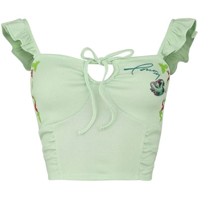 Batman Top - Poison Ivy - L tot XL - voor Vrouwen - lichtgroen