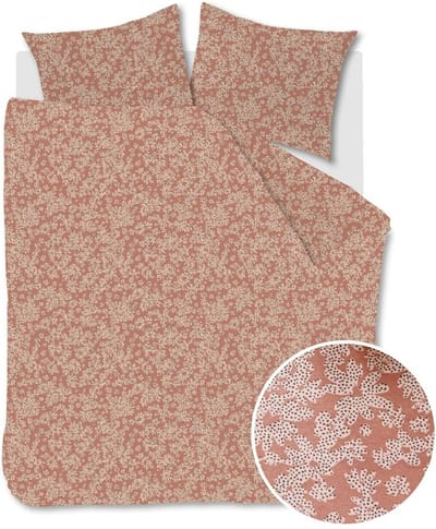 Ariadne at Home Tiny Florals Dekbedovertrek - Terra - 200 x 200/220 cm + 2x 60 x 70 cm