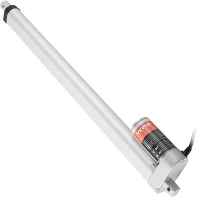 Actionneur Linéaire 12V 18 Pouces Haute Charge 330lbs/1500N 0.19 /s Protection IP54