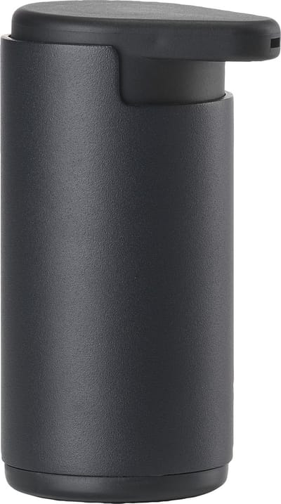 Zone Denmark Rim Zeepdispenser - Zeeppompje Vrijstaand - Zeeppomp voor Badkamer, Keuken & Toilet - Toilet & Badkamer Accessoires - 200 ml - 14,4 x 8,7 cm - Zwart