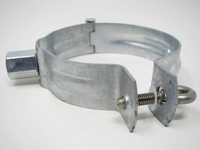 Regenpijpklem Valpijpbeugel M8/M10 Universeel 100mm Thermisch Verzinkt