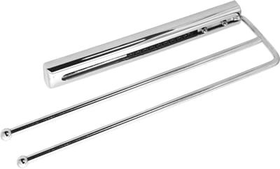 SOTECH handdoekrek chroom 2-armig 410 mm handdoekhouder handdoekrek