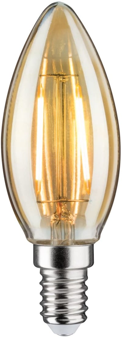1879 Filament 230 V LED kaars E14 Non Dim 160lm 2W 1700K Goud