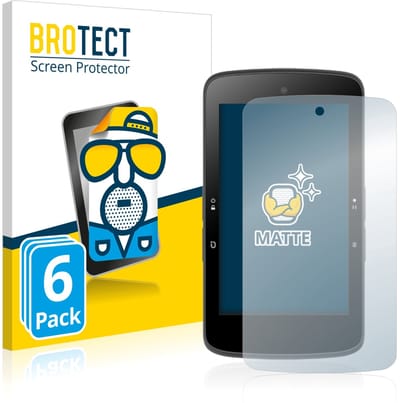 BROTECT - Screenprotector voor Bryton Rider S800 - Folie Beschermfolie matte 6 Stuks