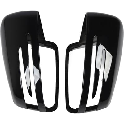 Cache de rétroviseur A2128100964 Capuchon de rétroviseur extérieur Remplacement Pour Benz Classe S W221 Classe C W204 CLS C218 Classe E W212 black
