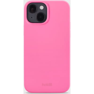 Phone Case Silicone Bright Pink iPhone 14