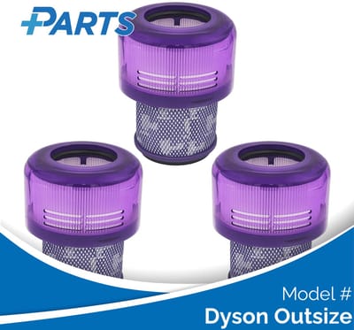 Dyson Outsize Filters (3 Stuks, Plus.Parts® alternatief voor 970422-01)