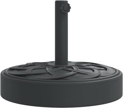 ZMR® Parasolvoet op Wielen - Parasolvoet - Parasolvoeten - Zwart - ‎45cm x 45cm x 40cm