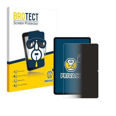 BROTECT - privacy screenprotector voor Xiaomi Redmi Pad 2 Pro - Folie Beschermfolie Blauwlichtfilter