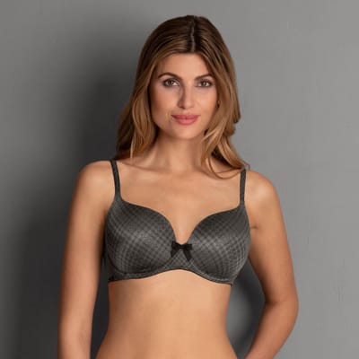 RosaFaia Beautyfull Caroline Voorgevormde Beugel Bh 5663 Shiny Grey - maat EU 70F / FR 85F