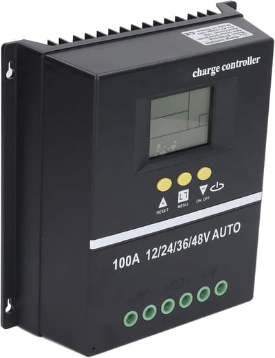 MPPT Zonne-energie Laadcontroller 100A met 7 Werkmodi en LCD Scherm voor GEL en Vloed Batterij Opladen met Spanning Bescherming