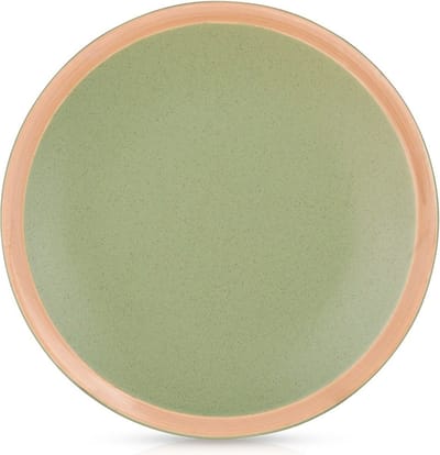 Dessertbord Keramiek Groen ARTHENA GREEN 21 cm - Taart Bordjes - Bord - Ontbijtbord - Borden