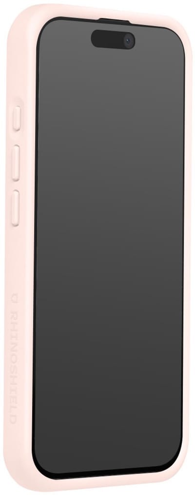 Rhinoshield, Hoesje Geschikt voor Apple iPhone 15 Plus Model SolidX Compatibel met Draadloos Opladen, Lichtroze
