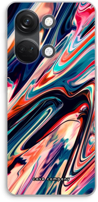Case Company® - Hoesje geschikt voor OnePlus Nord 3 hoesje - Quantum Being - Soft Cover Telefoonhoesje - Bescherming aan alle Kanten en Schermrand