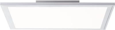 Brillant | Flat LED plafondpaneel 40x40cm zilver | 1x LED geïntegreerd, 24W LED geïntegreerd, (2500lm, 2800-6500K)