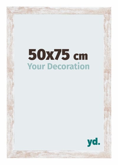 Your Decoration - Fotolijst 50x75 cm - MDF - White Wash - Catania