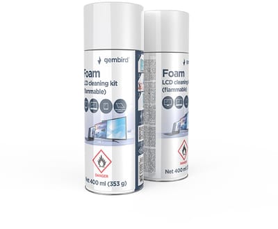 Foam LCD cleaning kit (flammable), 400 ml