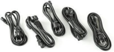 Zebra 105950-015 electriciteitssnoer Zwart Netstekker type F IEC C13