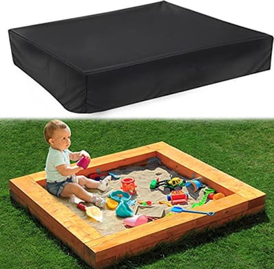 Waterdichte Zandbakafdekking 150 x 150 cm - Oxford Stof met Trekkoord