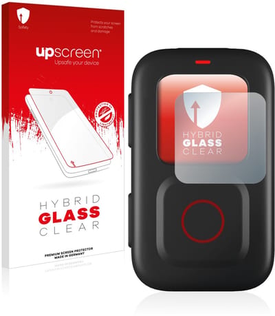 upscreen - Screenprotector voor GoPro Remote - Folie Beschermfolie Beschermglas transparant