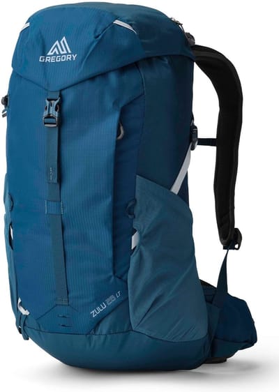 GREGORY vrijetijdsrugzak rugzak Zulu 28 LT Backpack Starlight Blue petrol