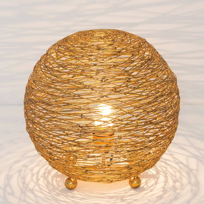 Holländer Tafellamp Campano, goud, 30 cm