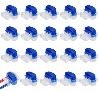 Gel connector - kabelverbinder - draadverbinder voor robotmaaier perimeterdraad - begrenzingsdraad 20 stuks - model 314 - grasmaaier kabelconnectors