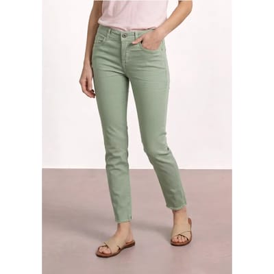 Straight Legs jeans met open zoom