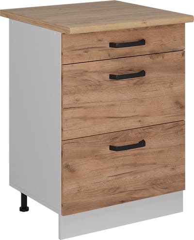Vicco R-Line Keukenonderkast – 60 cm WB Eik Krachtige eik goud