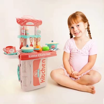 MiniMartMates – Kinderkeuken met Keukenaccessoires – Fantasierijk Rollenspel voor Kinderen