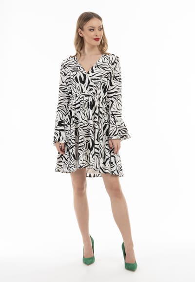faina Jurk - zebraprint sookie
